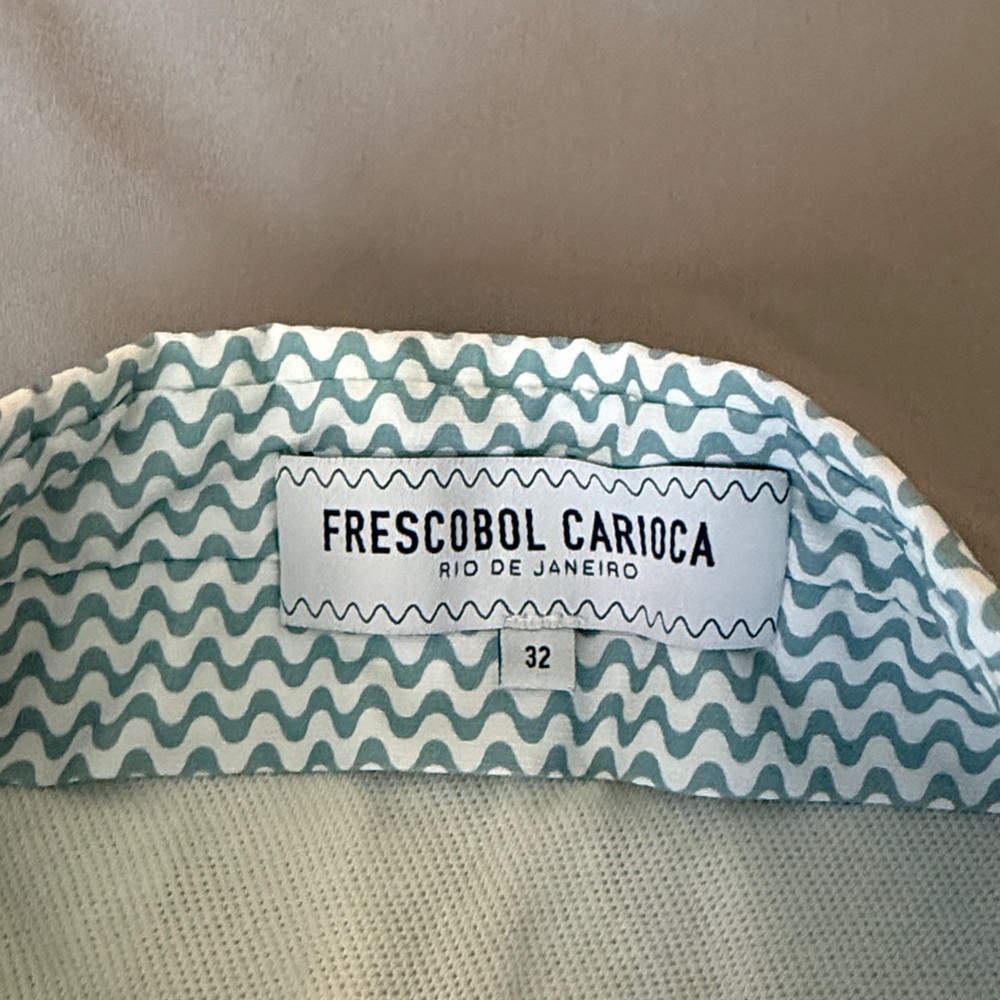 Frescobal Carioca Zigzag Patterned Shorts - image 2